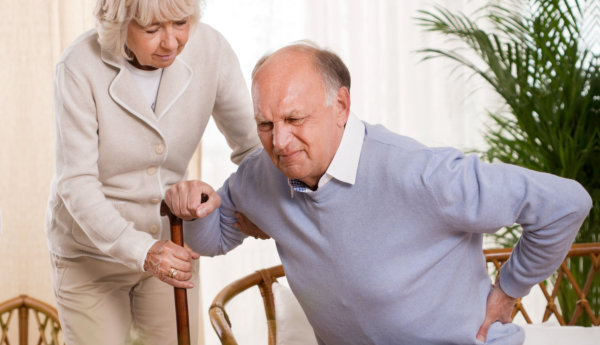 elderly couple